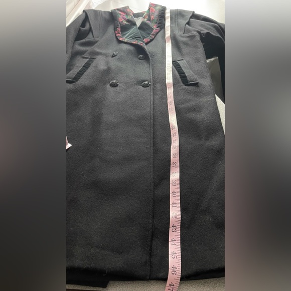 Vintage Outer Profile Clothing Ltd Black Victorian Style Coat - Picture 15 of 16